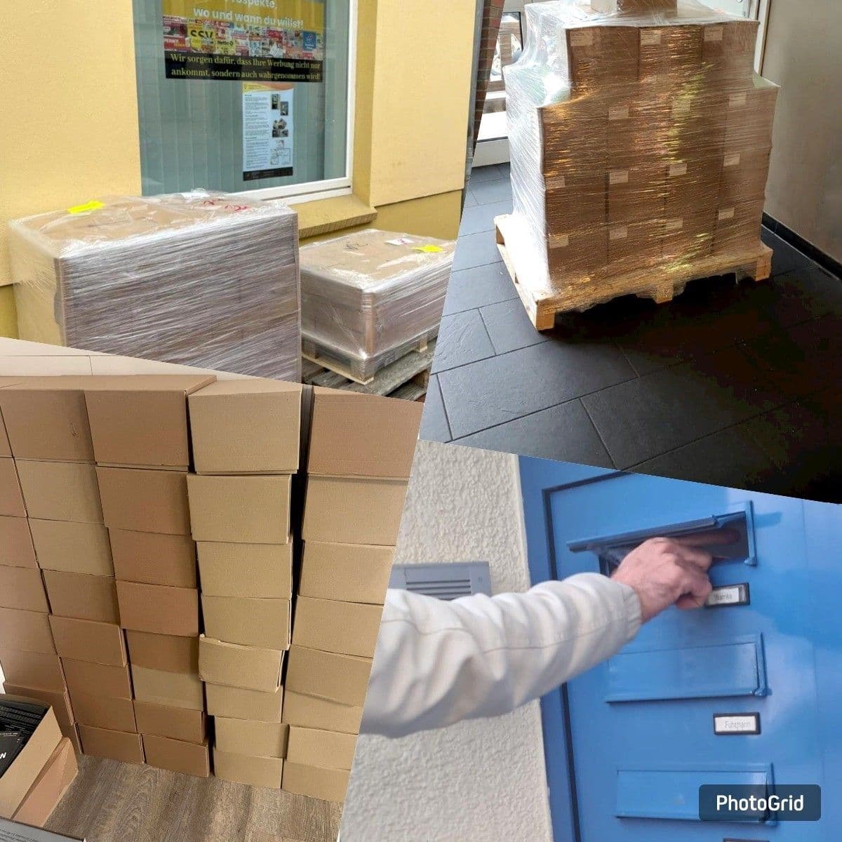 Herr Al-Saedi als Zusteller Prospektverteiler Wismar