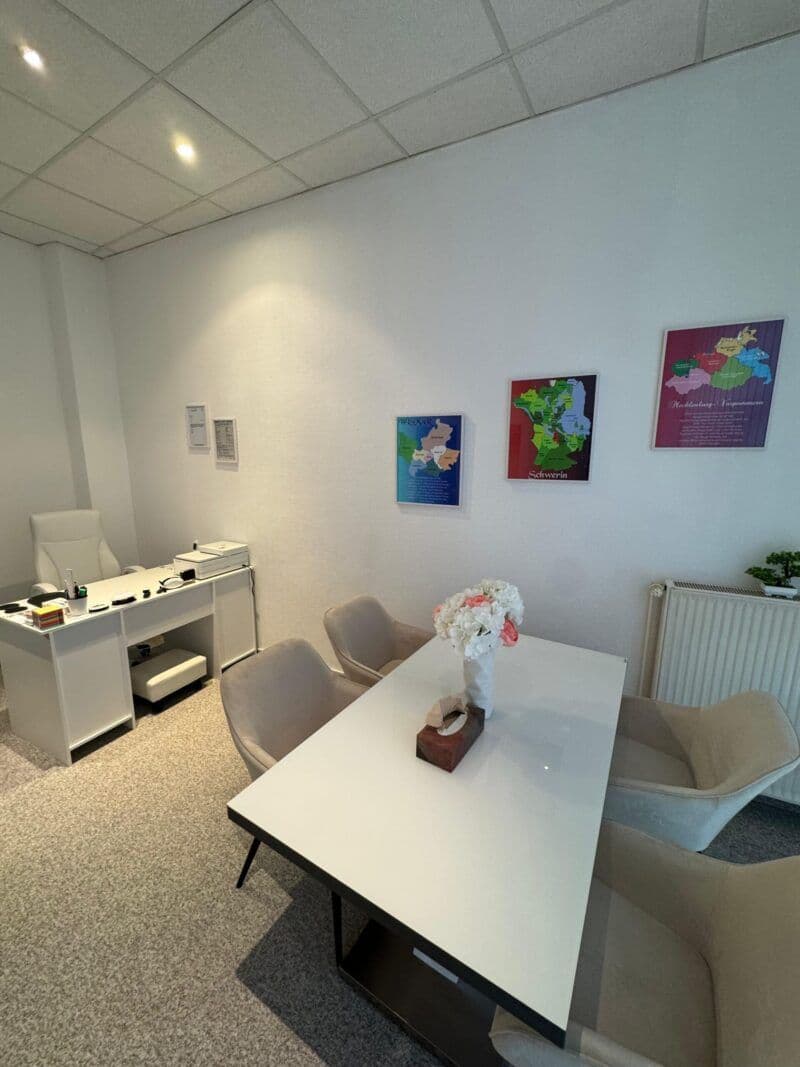 Prospektverteilung Wismar Büroraum seitlich